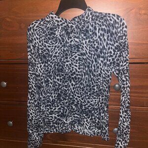 Bella Dahl Leopard Button Up Shirt